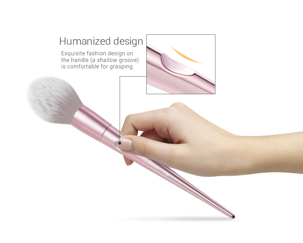 Premium Jessup Brushes - 10 Piece Pink Makeup brush set