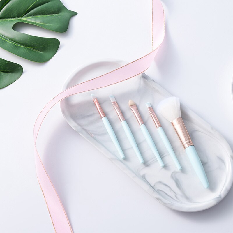 Aurora - 5 Piece Makeup Brush Set