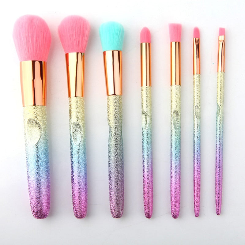 Poppy - 7 Piece Makeup Brush Set