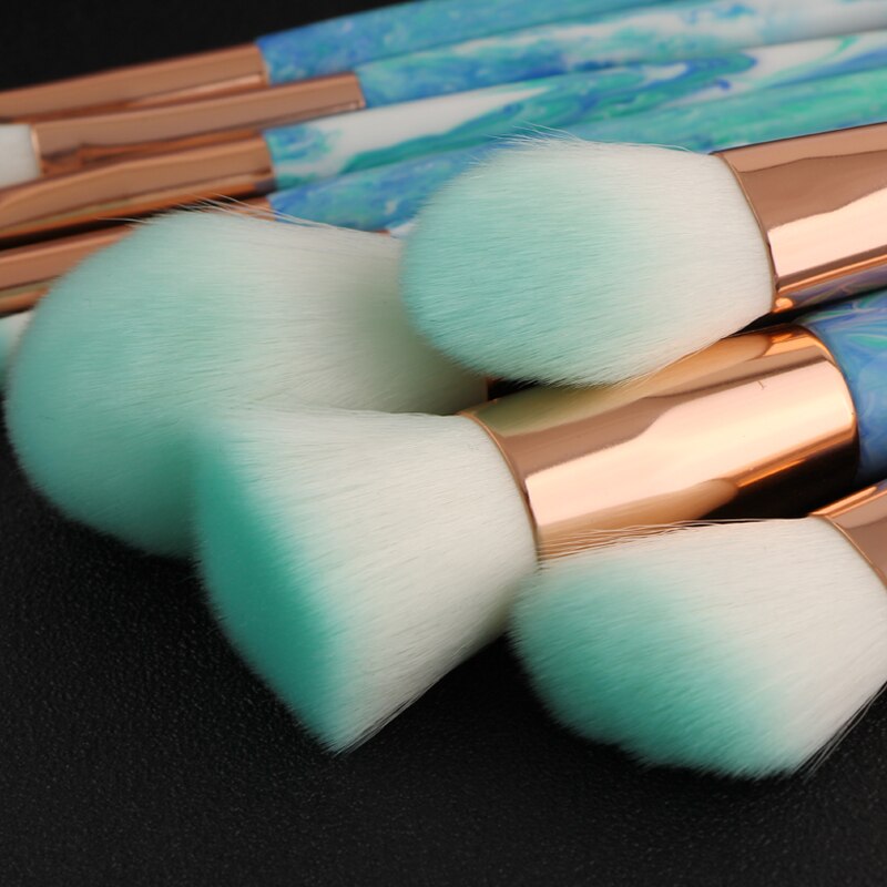 Neptune - 10 Piece Makeup Brush set