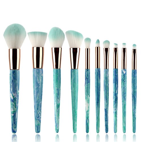 Neptune - 10 Piece Makeup Brush set