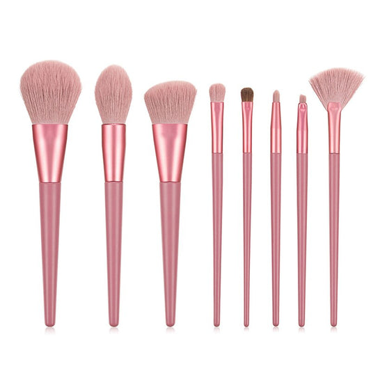 Rosé- 8 Piece Makeup Brush Set