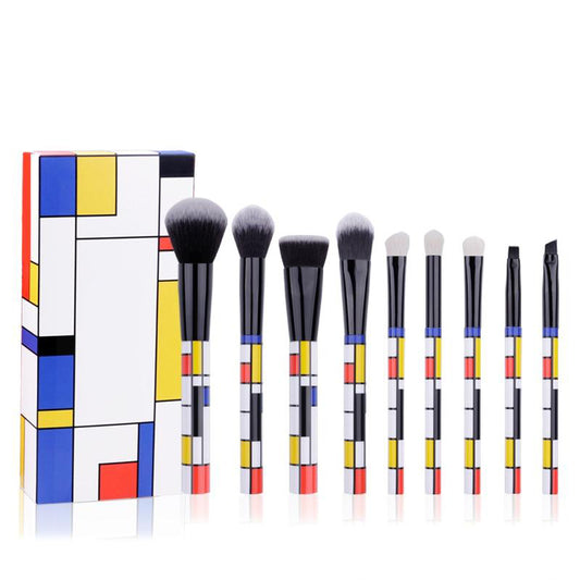 Cilla - 9 Piece Makeup Brush Set